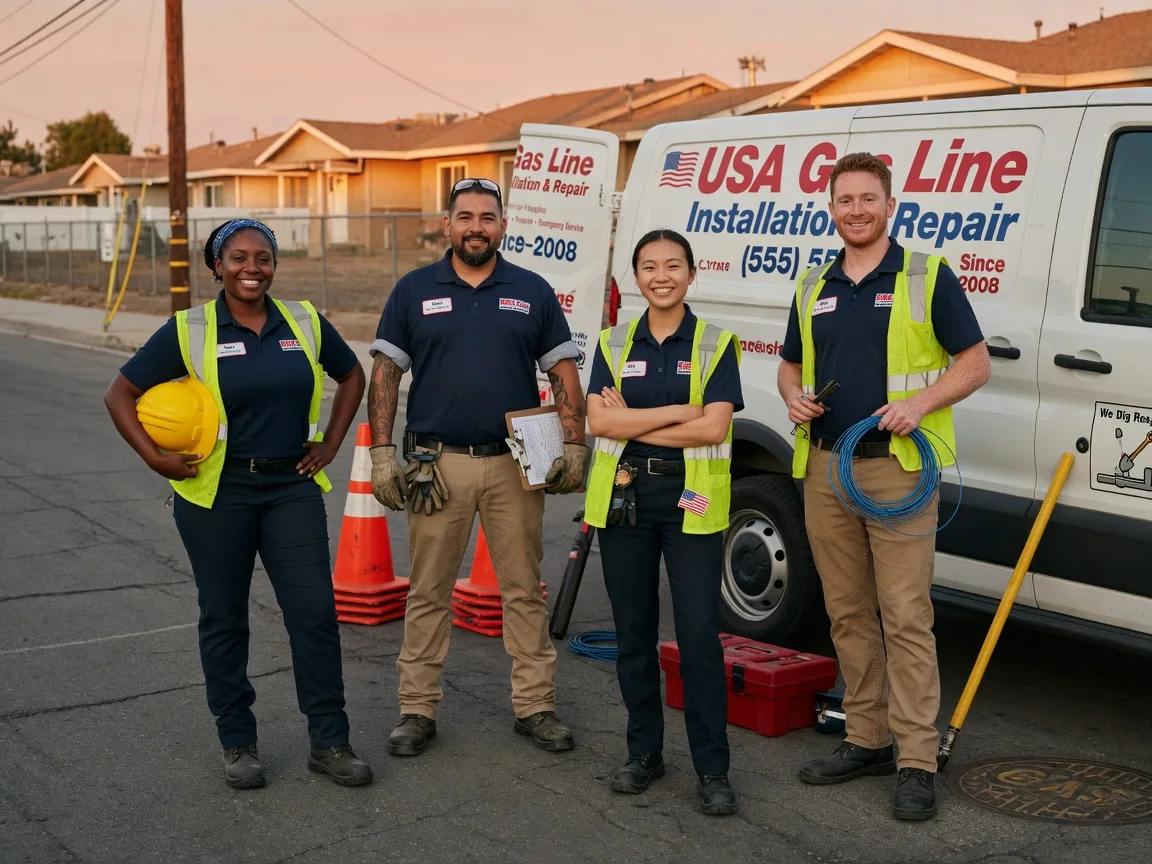 Gas Line Installation company in Caroline, WI